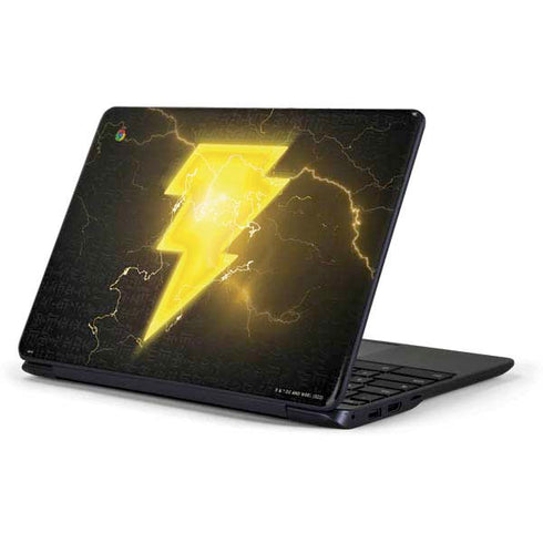 DC Comics Black Adam Lightning Bolt Samsung Chromebook Skin