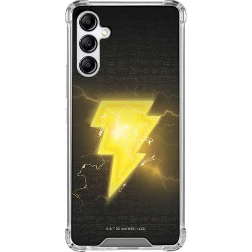 DC Comics Black Adam Lightning Bolt Galaxy A14 5G Clear Case