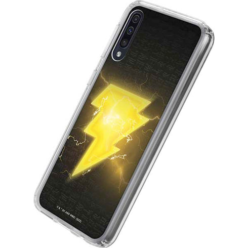 DC Comics Black Adam Lightning Bolt Galaxy A50 Clear Case