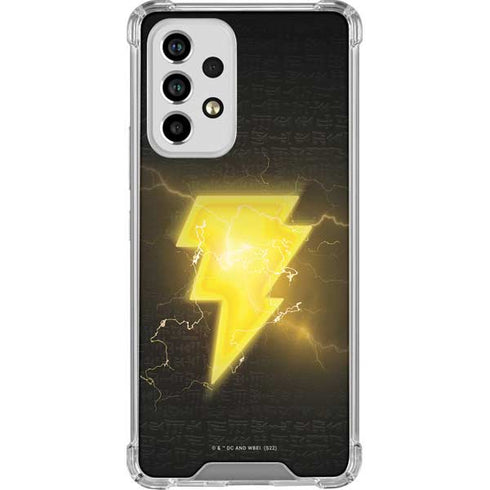 DC Comics Black Adam Lightning Bolt Galaxy A53 5G Clear Case
