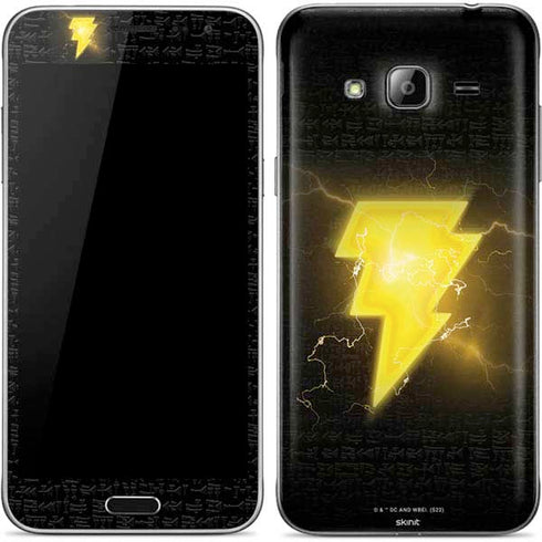 DC Comics Black Adam Lightning Bolt Galaxy J3 Skin