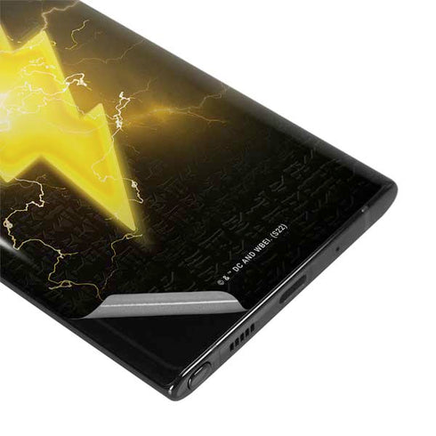 DC Comics Black Adam Lightning Bolt Galaxy Note 10 Plus Skin