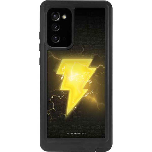 DC Comics Black Adam Lightning Bolt Galaxy Note20 5G Waterproof Case