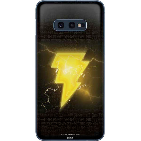 DC Comics Black Adam Lightning Bolt Galaxy S10e Skin