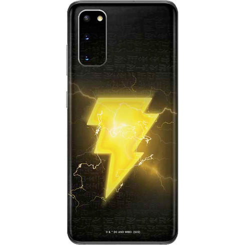 DC Comics Black Adam Lightning Bolt Galaxy S20 Skin