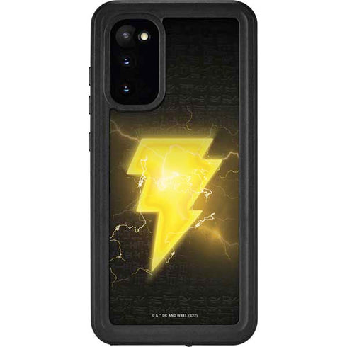 DC Comics Black Adam Lightning Bolt Galaxy S20 Waterproof Case