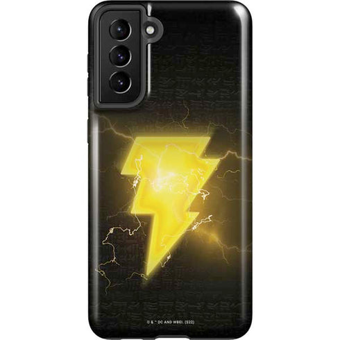 DC Comics Black Adam Lightning Bolt Galaxy S21 Plus 5G Pro Case