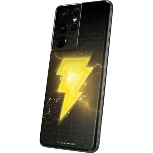 DC Comics Black Adam Lightning Bolt Galaxy S21 Ultra 5G Skin