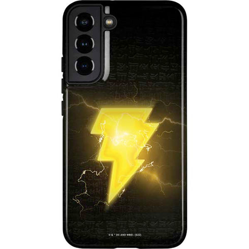 DC Comics Black Adam Lightning Bolt Galaxy S22 Plus Pro Case