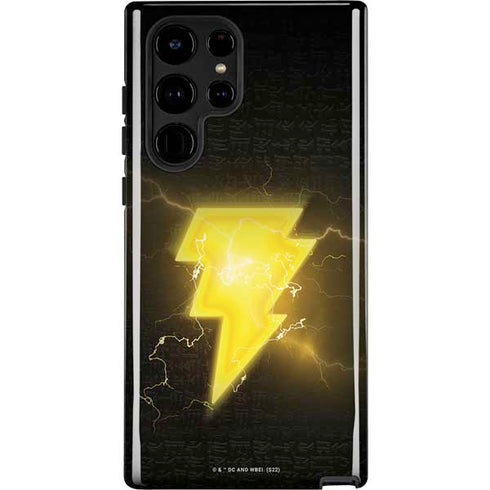 DC Comics Black Adam Lightning Bolt Galaxy S22 Ultra Pro Case