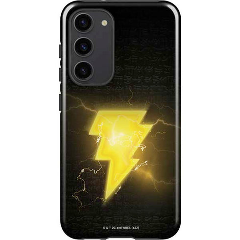 DC Comics Black Adam Lightning Bolt Galaxy S23 Plus Pro Case