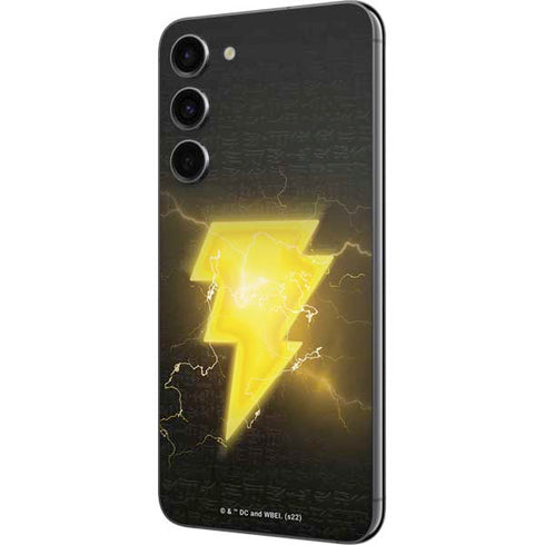DC Comics Black Adam Lightning Bolt Galaxy S23 Plus Skin