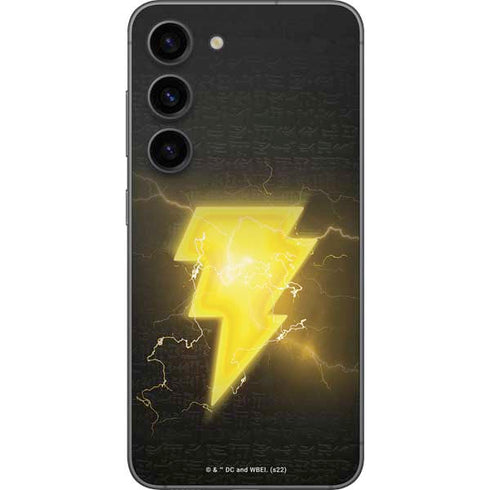 DC Comics Black Adam Lightning Bolt Galaxy S23 Skin