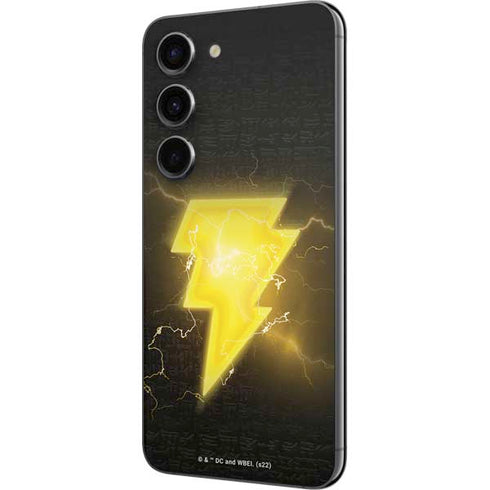 DC Comics Black Adam Lightning Bolt Galaxy S23 Skin