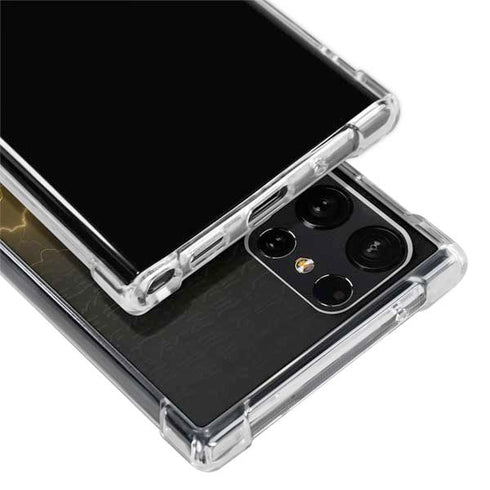 DC Comics Black Adam Lightning Bolt Galaxy S24 Ultra Clear Case