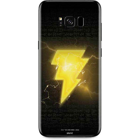 DC Comics Black Adam Lightning Bolt Galaxy S8 Plus Skin