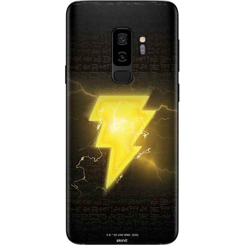 DC Comics Black Adam Lightning Bolt Galaxy S9 Plus Skin