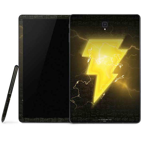 DC Comics Black Adam Lightning Bolt Samsung Galaxy Tab Skin