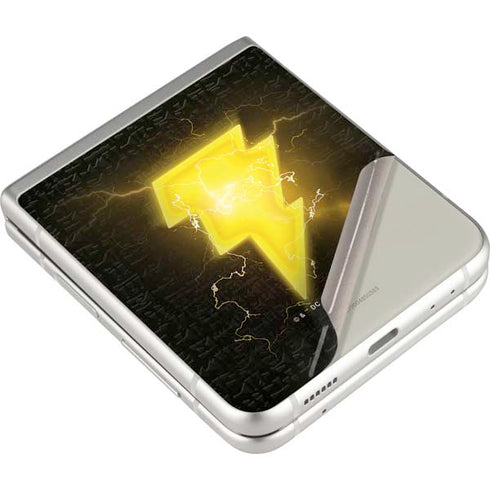 DC Comics Black Adam Lightning Bolt Galaxy Z Flip3 5G Skin