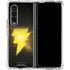 DC Comics Black Adam Lightning Bolt Galaxy Z Fold4 5G Clear Case