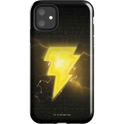 DC Comics Black Adam Lightning Bolt iPhone 11 Impact Case