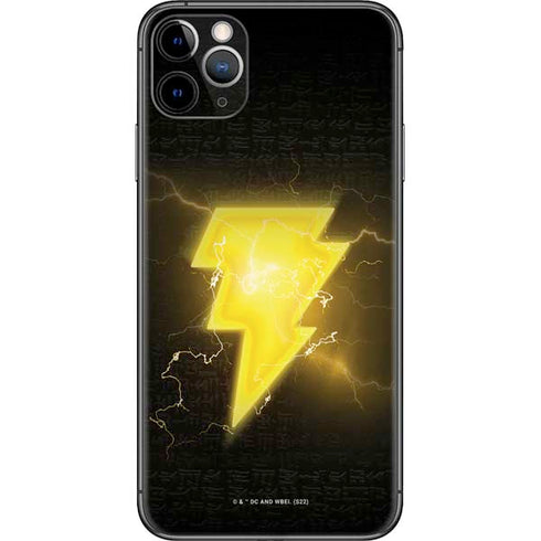 DC Comics Black Adam Lightning Bolt iPhone 11 Pro Max Skin
