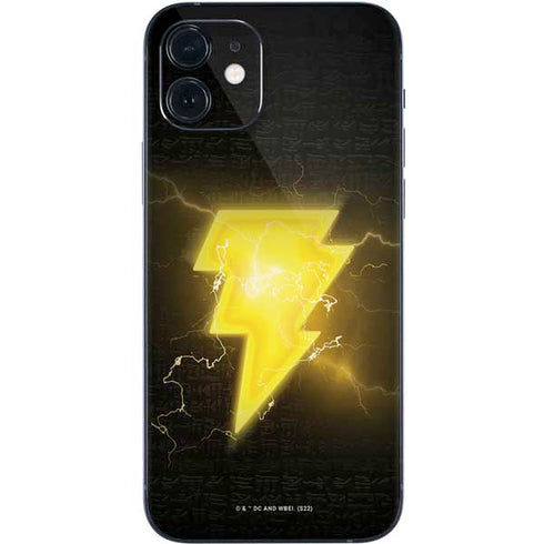 DC Comics Black Adam Lightning Bolt iPhone 12 Mini Skin