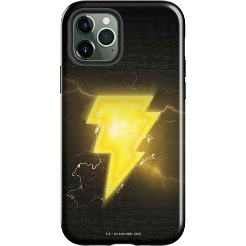 DC Comics Black Adam Lightning Bolt iPhone 12 Pro Impact Case