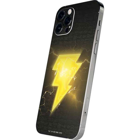 DC Comics Black Adam Lightning Bolt iPhone 12 Pro Max Skin