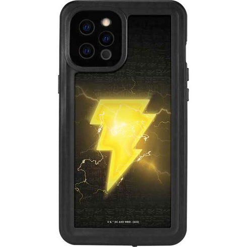 DC Comics Black Adam Lightning Bolt iPhone 12 Pro Max Waterproof Case