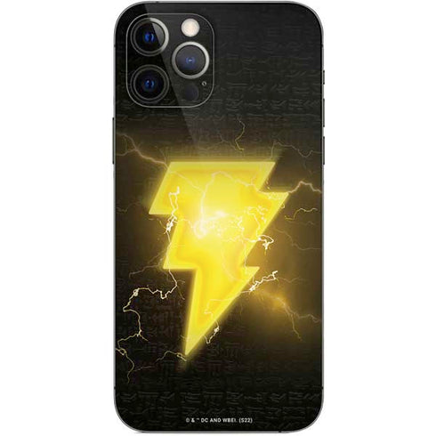 DC Comics Black Adam Lightning Bolt iPhone 12 Pro Skin
