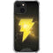 DC Comics Black Adam Lightning Bolt iPhone 14 Plus Clear Case