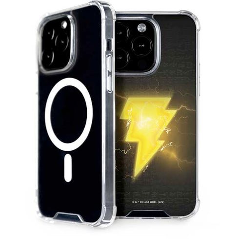 DC Comics Black Adam Lightning Bolt iPhone 14 Pro MagSafe Case