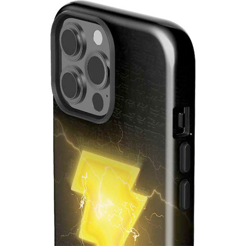 DC Comics Black Adam Lightning Bolt iPhone 15 Pro Max Impact Case