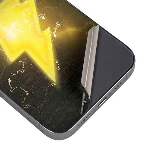 DC Comics Black Adam Lightning Bolt iPhone 14 Pro Skin