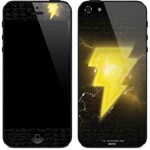 DC Comics Black Adam Lightning Bolt iPhone 5/5s/5SE Skin