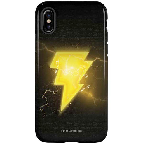 DC Comics Black Adam Lightning Bolt iPhone X Pro Case