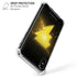 DC Comics Black Adam Lightning Bolt iPhone XS Max Clear Case