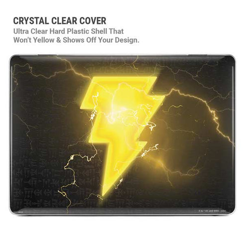 DC Comics Black Adam Lightning Bolt MacBook Air 15in (2023-2025) Case plus Skin