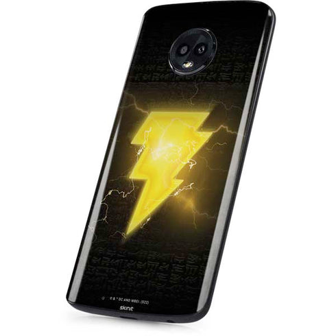 DC Comics Black Adam Lightning Bolt Moto G6 Skin