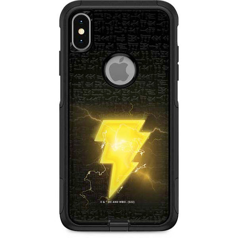 DC Comics Black Adam Lightning Bolt Otterbox Commuter iPhone Skin