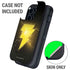 DC Comics Black Adam Lightning Bolt Otterbox Defender iPhone Skin