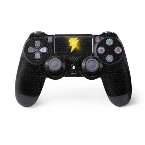DC Comics Black Adam Lightning Bolt PS4 Controller Skin