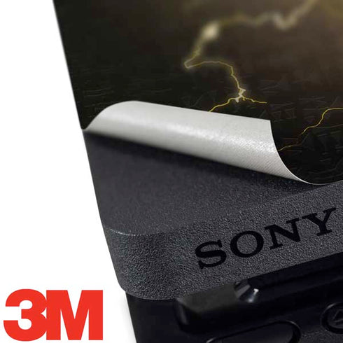 DC Comics Black Adam Lightning Bolt PS4 Slim Bundle Skin