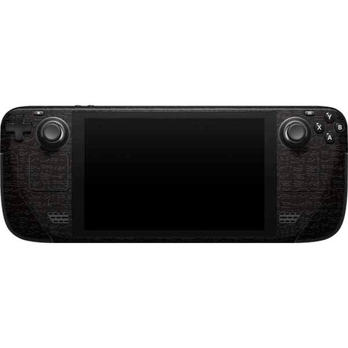 DC Comics Black Adam Lightning Bolt Steam Deck Handheld Gaming Computer Skin