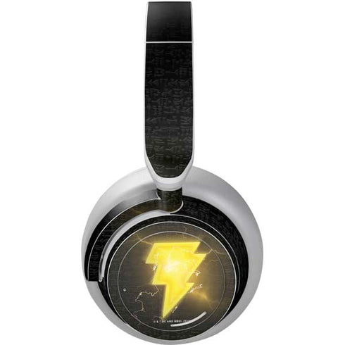 DC Comics Black Adam Lightning Bolt Surface Headphones Skin