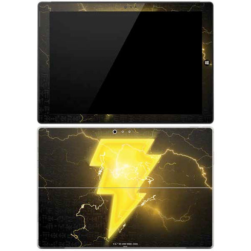 DC Comics Black Adam Lightning Bolt Surface Pro 3 Skin