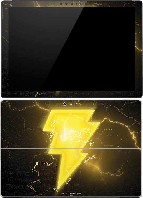 DC Comics Black Adam Lightning Bolt Surface Pro (2017) Skin