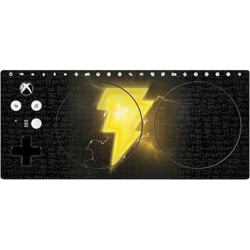 DC Comics Black Adam Lightning Bolt Xbox Adaptive Controller Skin