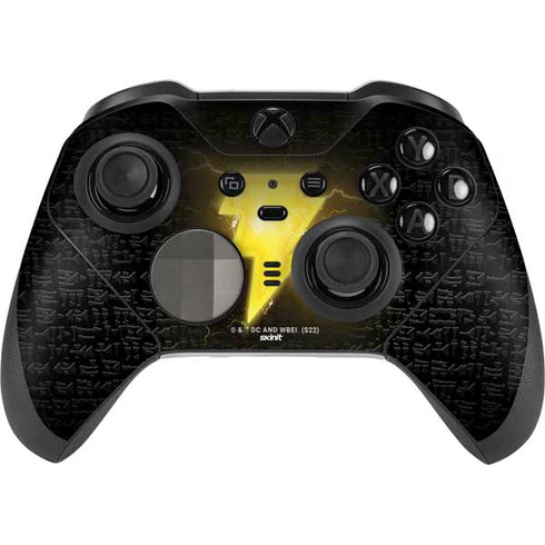 DC Comics Black Adam Lightning Bolt Xbox Elite Wireless Controller Series 2 Skin